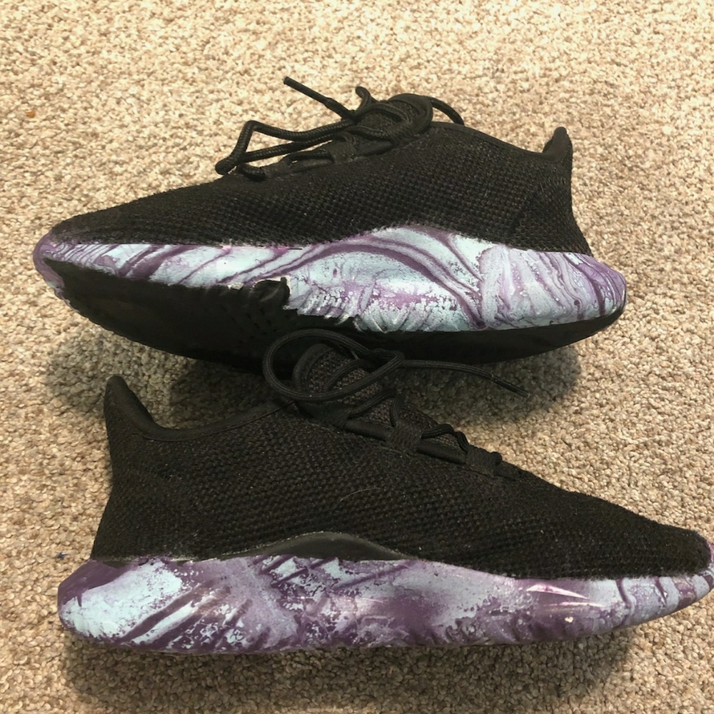 Customized Kids Adidas Tubular Sneakers